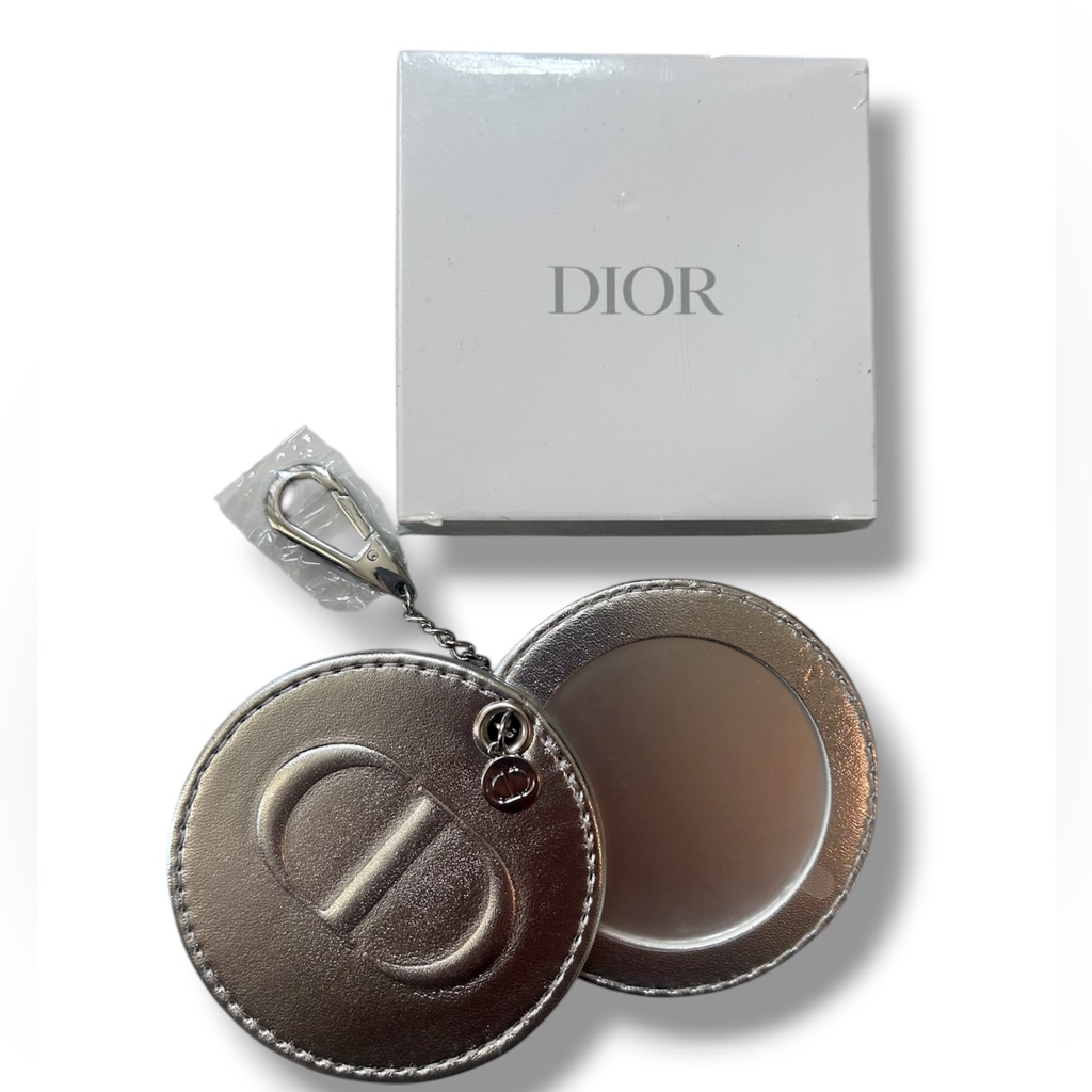 Dior Silver Pocket Mirror Gwp  New In Box